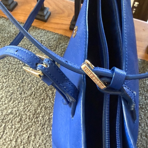 Tory Burch Royal Blue Tote - Picture 6 of 7